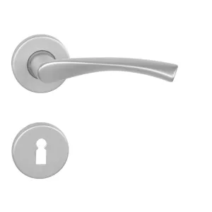 Kľučka na dvere BA - TORNADO - R STM - strieborná matná (F1) | MP-KOVANIA.sk #4124875