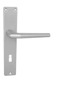 Kľučka na dvere BA - LUCIA - SH STM - strieborná matná (F1) | MP-KOVANIA.sk #4124988
