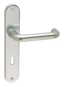 Kľučka na dvere BA - COSLAN - SO STM - strieborná matná (F1) | MP-KOVANIA.sk #7280090