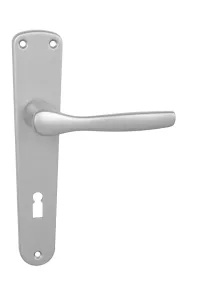 Kľučka na dvere BA - LUXOR B - SO STM - strieborná matná (F1) | MP-KOVANIA.sk #4124245