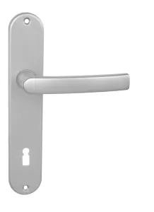 Kľučka na dvere BA - MIRA - SO STM - strieborná matná (F1) | MP-KOVANIA.sk #4124732