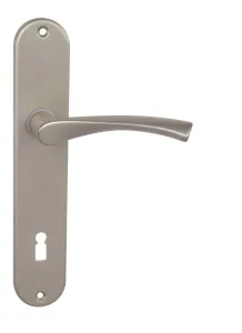 Kľučka na dvere BA - TORNADO - SO NIM - nikel matný (F8) | MP-KOVANIA.sk #4124906