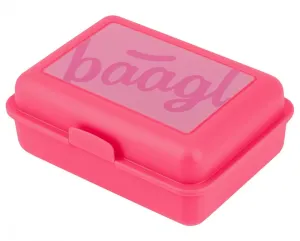 BAAGL - Box na desiatu Logo ružový