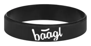 BAAGL - Svietiaci náramok Logo čierny