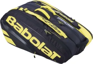 Babolat Pure Aero RH X 12 Black/Yellow Tenisová taška
