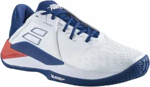 Babolat Propulse Fury 3 All Court Men White/Estate Blue 44,5 Pánska tenisová obuv