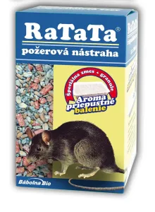 Babolna Bio RaTaTa nástraha na potkany 150g/ 2x75g tácky/ ks