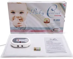 Baby Control Digital Monitor dychu BC-2200 s 1x1 senzorovou podložkou