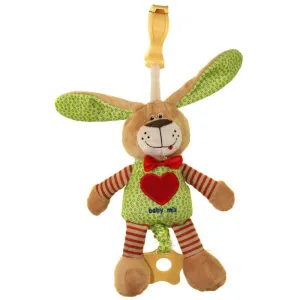 BABY MIX - Edukačná hrajúca plyšová hračka zajac