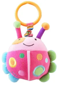 BABY MIX - Detská plyšová hračka s vibráciou lienka