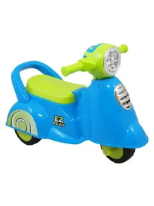 BABY MIX detské odrážadlo motorka so zvukom, scooter modré