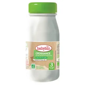 BABYBIO Croissance 3 Tekuté pokračovacie dojčenské mlieko od 10 mesiaca do 3 rokov BIO 250 ml #146766