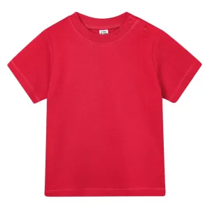 Babybugz Jednofarebné dojčenské tričko - Červená | 12-18 mesiacov #5325299