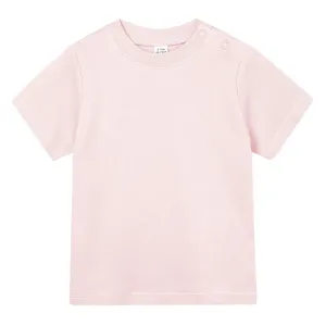 Babybugz Jednofarebné dojčenské tričko - Púdrovo ružová | 0-3 mesiacov #5325349