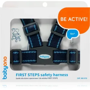 BabyOno Be Active Safety Harness First Steps doplnok do vlasov pre deti Dark Blue 6 m+ 1 ks