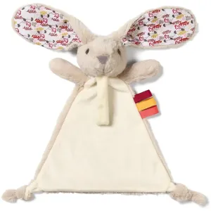 BabyOno Have Fun Cuddly Toy with a Dummy Holder plyšová hračka so sponou Rabbit Milly 0 m+ 1 ks