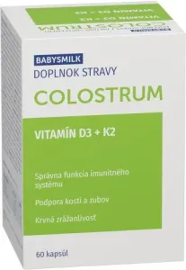 Babysmilk Výživový doplnok Colostrum + Vitamín D3 + K2 60 kapsúl