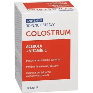 Babysmilk Colostrum Acerola + Vitamín C 60 kapsúl