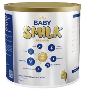 Babysmilk 4 Premium Mliečna výživa pre malé deti v prášku s Colostrom od 24 mesiace 900 g
