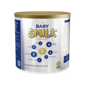 BABYSMILK PREMIUM 2 následná dojčenská mliečna výživa v prášku, s Colostrom (6 - 12 mesiacov) 1x900 g