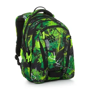 Bagmaster Studentský batoh BAG 23 A zeleno černý 30 l