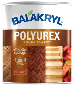 BALAKRYL POLYUREX - Vodou riediteľný podlahový lak bezfarebný matný 2,5 kg