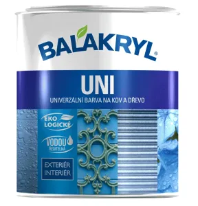 BALAKRYL UNI matný - Univerzálna vrchná farba 0,7 kg 0100 - biela