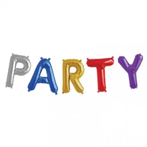 Balónikový nápis Party