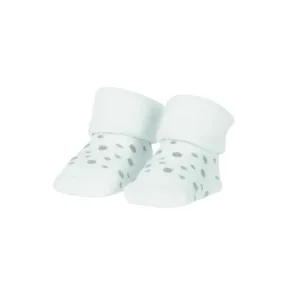Bam Bam Ponožky z organickej bavlny, súprava - Biela/bodky