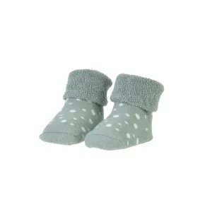Bam Bam Ponožky z organickej bavlny, súprava - sivá/bodky