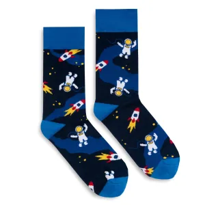 Banana Socks Unisex's Socks Classic Space Man #2804751
