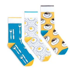 Banana Socks Unisex's Socks Set Breakfast Set #829954
