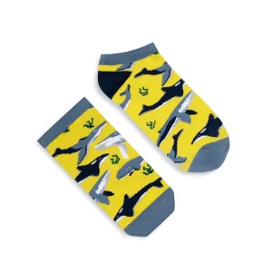 Banana Socks Unisex's Socks Short Mr. Whale #754263