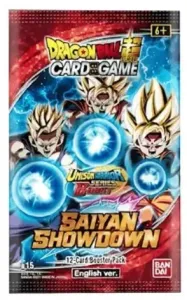 Bandai DragonBall Super Card Game - Saiyan Showdown Booster