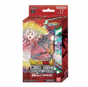Bandai DragonBall Super Card Game Starter Deck [SD17] - Zenkai Series - Red Rage