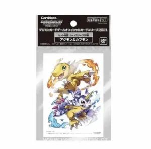 Bandai Digimon: obaly na karty Agumon & Gabumon (60 ks)
