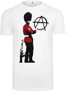 Mr. Tee Banksy Anarchy Tee white - Size:XS