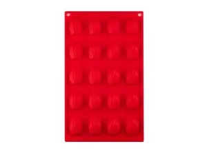 BANQUET CULINARIA Red Forma na cukrovinky 29,5 × 17,5 × 1,2 cm červená, silikón