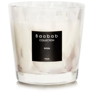 Baobab Collection Pearls White vonná sviečka 8 cm