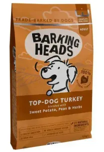 Barking Heads TOP dog TURKEY - 12kg + mikroplyšová zelená deka