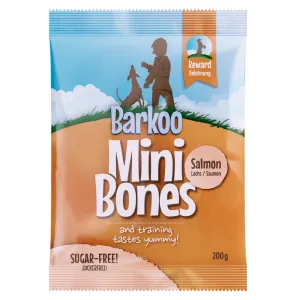 Barkoo Mini Bones,  2 x 200 g - 1 + 1 zdarma - hydinové