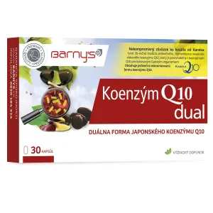 BARNY'S Koenzým Q10 dual 60 mg 30 kapsúl