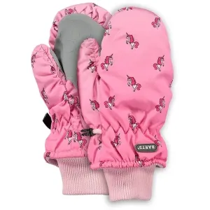 BARTS MITTS KIDS Detské palcové rukavice, ružová, veľkosť #8296896
