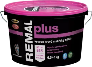 REMAL PLUS - Interiérová farba na steny 100 - biela 25 kg