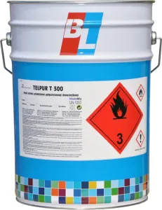 BARVY A LAKY TELURIA TELPUR T300 - vrchná priemyselná polyuretánová farba miešanie - mat 3,75 kg