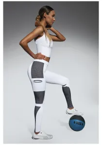 Bas Bleu PASSION sports leggings with applications and matching cut #764804