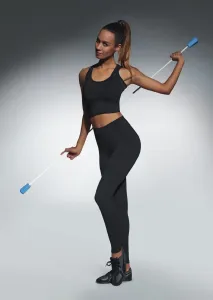 Bas Bleu Sports leggings FORCEFIT 90 black with a fitted cut #764757