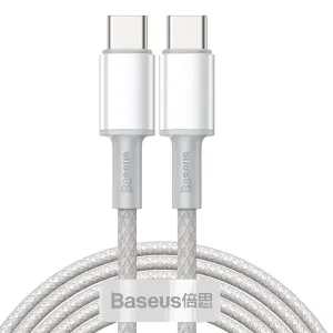 BASEUS 32123
BASEUS 100W kábel USB Typ-C - Typ-C 2 metre biely