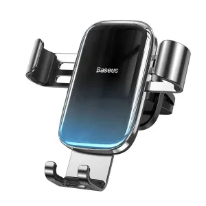 Baseus Glaze Gravity držiak na mobil do auta na ventilačnú mriežku, čierny (SUYL-LG01)