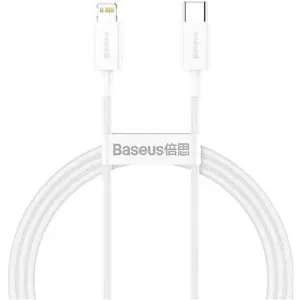 Baseus Superior Series rýchlonabíjací kábel Type-C/Lightning 20 W 1 m biely